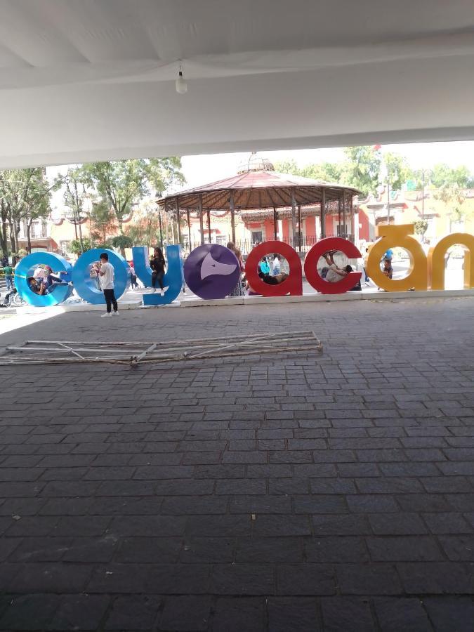 Coyoacan Departamento Tipo Colonial Cidade do México Exterior foto