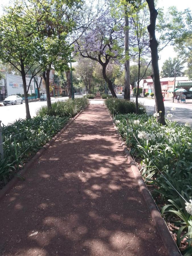 Coyoacan Departamento Tipo Colonial Cidade do México Exterior foto